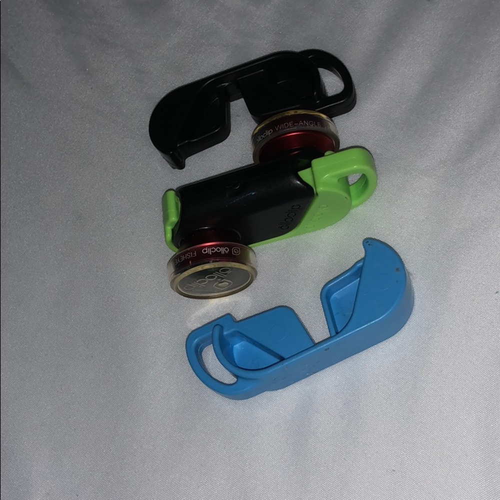 OLLOCLIP for iPhone with some accessories